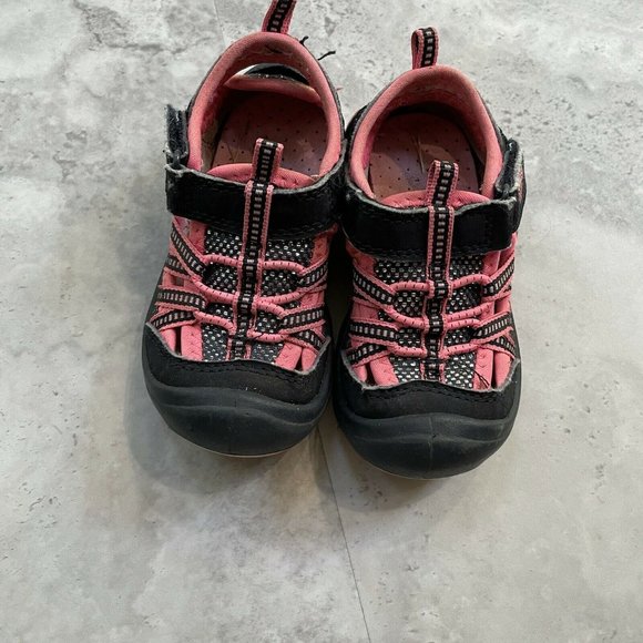 OshKosh B’gosh Girls Mesh Athletic Bumptoe Sandal‎ - Picture 3 of 6